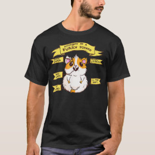 Anatomie einer Zornkartoffel Funny Guinea Pig Love T-Shirt