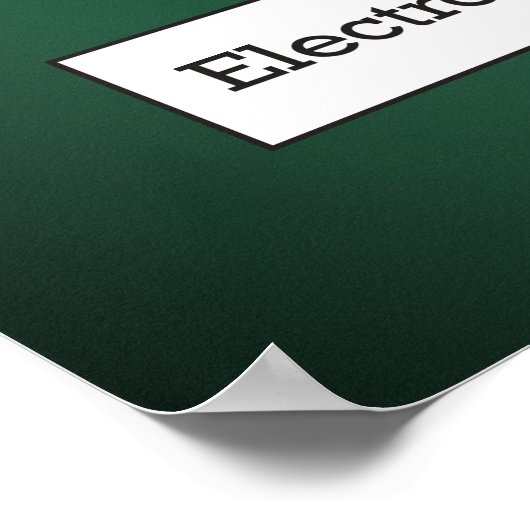 Anatomie eines Atom *AKTUALISIERT* Poster (Ecke)