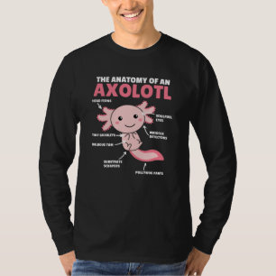 Anatomie eines Axolotl T-Shirt