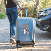 Anatomie eines Beagle Niedliche Hunde Funny Dog Be Aufkleber (Koffer Insitu)