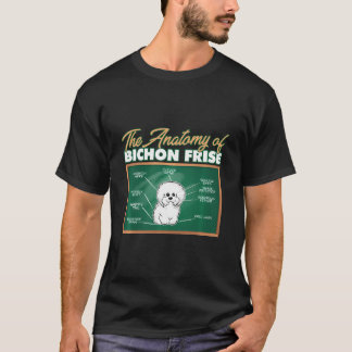 Anatomie eines Bichon Frise I Funny Bichon Frise T-Shirt