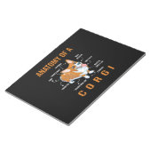 Anatomie eines Corgi Funny Dog Notizblock (angewinkelt)