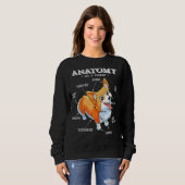 Anatomie eines Corgi-T - Shirt Funny Dog (Vorne ganz)