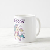 Anatomie eines Einhorns Kaffeetasse (VorderseiteRechts)