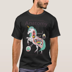 Anatomie eines Einhorns T-Shirt