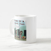 Anatomie eines Facebook Post Funny Kaffeetasse (Vorderseite Links)