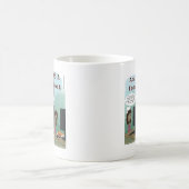 Anatomie eines Facebook Post Funny Kaffeetasse (Mittel)