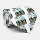 Anatomie eines Facebook Post Funny Krawatte (Gerollt)