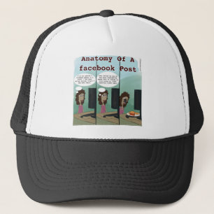 Anatomie eines Facebook Post Funny Truckerkappe
