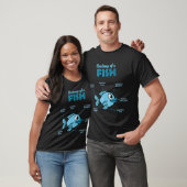 Anatomie eines Fisches - Lustiger Fisch Tee (Unisex)