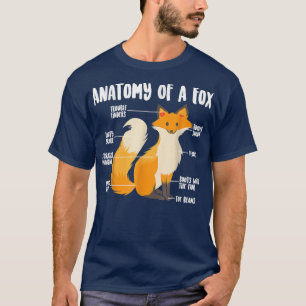 Anatomie eines fokalen süßen Fleischfresses Funny T-Shirt