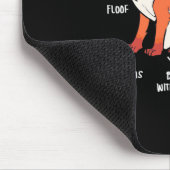 Anatomie eines Fuchses Mousepad (Ecke)