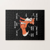 Anatomie eines Fuchses Puzzle (Horizontal)