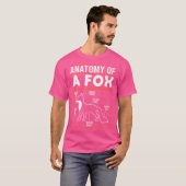 Anatomie eines Fuchses T-Shirt (Vorne ganz)