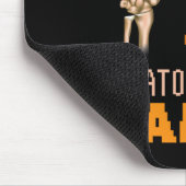 Anatomie eines Gamer-Bone-Gamers Gamblin Mousepad (Ecke)