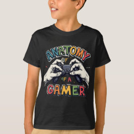Anatomie eines Gamer-T - Shirt - Retro-Gamer-T-Shi