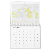 Anatomie eines Gemäldes: Sam Houston Park 1868 Zuh Kalender (Mär 2026)