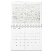 Anatomie eines Gemäldes: Sam Houston Park 1905 Zuh Kalender (Mär 2027)