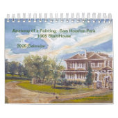 Anatomie eines Gemäldes: Sam Houston Park 1905 Zuh Kalender (Titelbild)