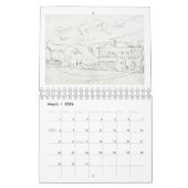 Anatomie eines Gemäldes: Sam Houston Park 1905 Zuh Kalender (Mär 2026)