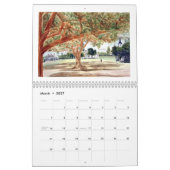 Anatomie eines Gemäldes: Sam Houston Park 2024 Kalender (Mär 2027)