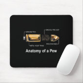 Anatomie eines Geschenkes für die Jagd auf Überleb Mousepad (Mit Mouse)