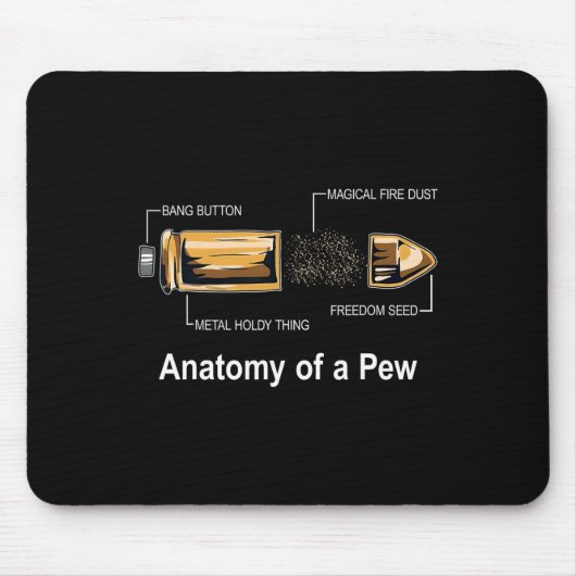 Anatomie eines Geschenkes für die Jagd auf Überleb Mousepad (Vorne)
