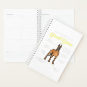 Anatomie eines großartigen Dänen-Hundes Planer (Anzeige)