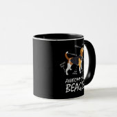Anatomie eines Hundes aus Beagle Tasse (VorderseiteRechts)