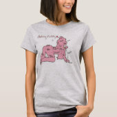 Anatomie eines Kitty-Shirts T-Shirt (Vorderseite)
