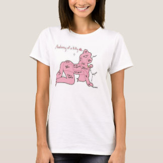 Anatomie eines Kitty-Shirts T-Shirt