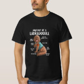Anatomie eines Labradoodle Labrador Retriever T-Shirt (Vorderseite)