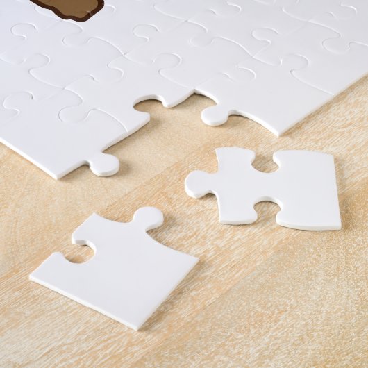 Anatomie eines Labradoodle-Niedlichen Hündchens Puzzle (Seite)