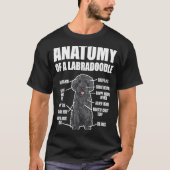 Anatomie eines Labradoodles T-Shirt (Vorderseite)