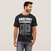 Anatomie eines Labradoodles T-Shirt (Vorne ganz)