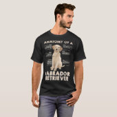 Anatomie eines Labrador Retriever-Ideals für T-Shirt (Vorne ganz)