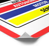 Anatomie eines Nervs 2015 Poster (Ecke)