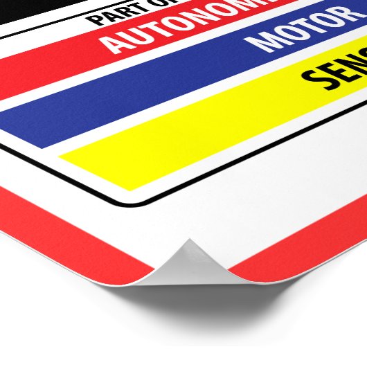 Anatomie eines Nervs 2015 Poster (Ecke)