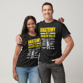 Anatomie eines Rinder-Hundes-Welpen T-Shirt (Unisex)