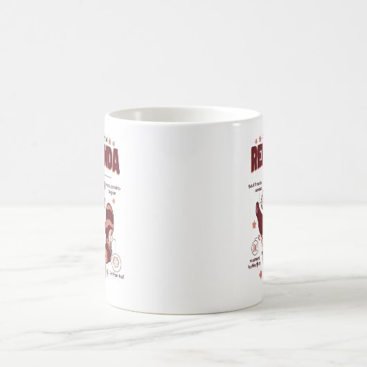 Anatomie eines roten Panda-Tieres Kaffeetasse (Mittel)