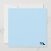 Anatomie eines Schnauzer Funny Notecard Mitteilungskarte (Rückseite)