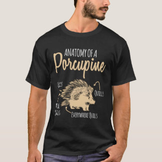 Anatomie eines Schwanzschwanzes T-Shirt