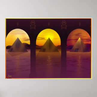 Anatomie eines Sonnenuntergangs Poster