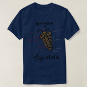 Anatomie eines Trilobits T-Shirt (Design vorne)