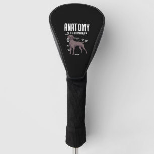 Anatomie eines Weimaraners Golf Headcover