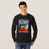 Anatomie eines Zinndrehguts Ammo-Waffe _6 T-Shirt (Vorne ganz)