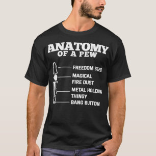 Anatomie eines Zungenwaffenbesitzers T-Shirt