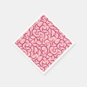 Anatomie Gehirn Serviette (Ecke)
