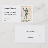 Anatomie-Hinterteil Terminkarte (Vorne/Hinten)