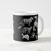 Anatomie Jumbo-Tasse (Vorderseite Rechts)